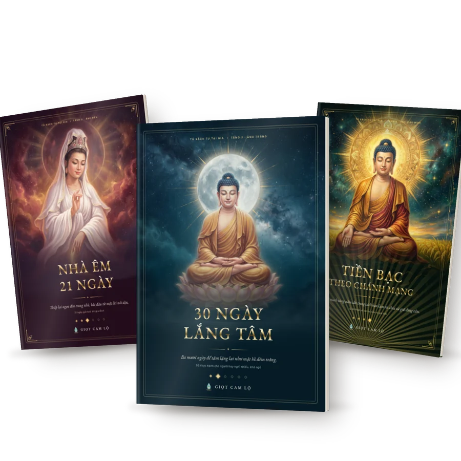 Bộ Sổ Tu Tại Gia · Tâm · Nhà · Tiền